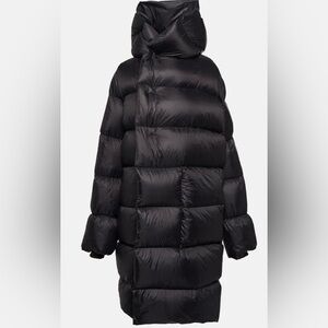 🔥 100% Authentic RICK OWENS Paneled Hooded Down Jacket/Retail price $2950🔥